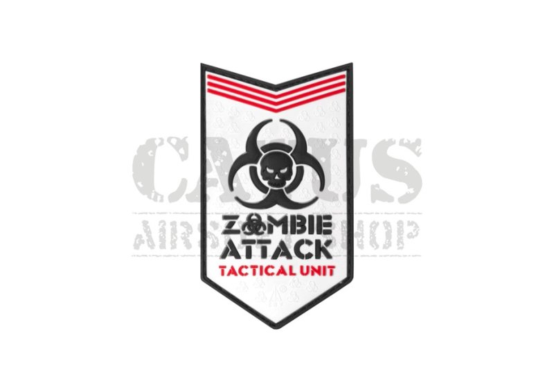 Velcro obliž 3D Zombie Attack Bela 