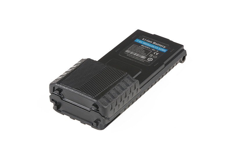 Dodatna baterija 3800mAh za Baofeng UV-5R Črna 