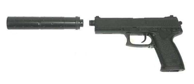 SRC airsoft pištola SOCOM Mk23 Black