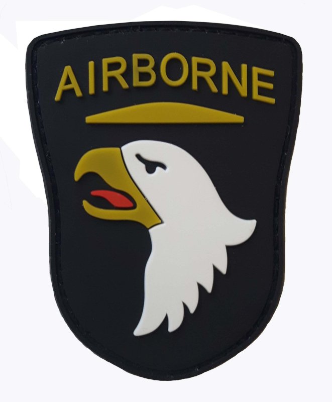 Velcro obliž 3D Airborne ACM Črna 