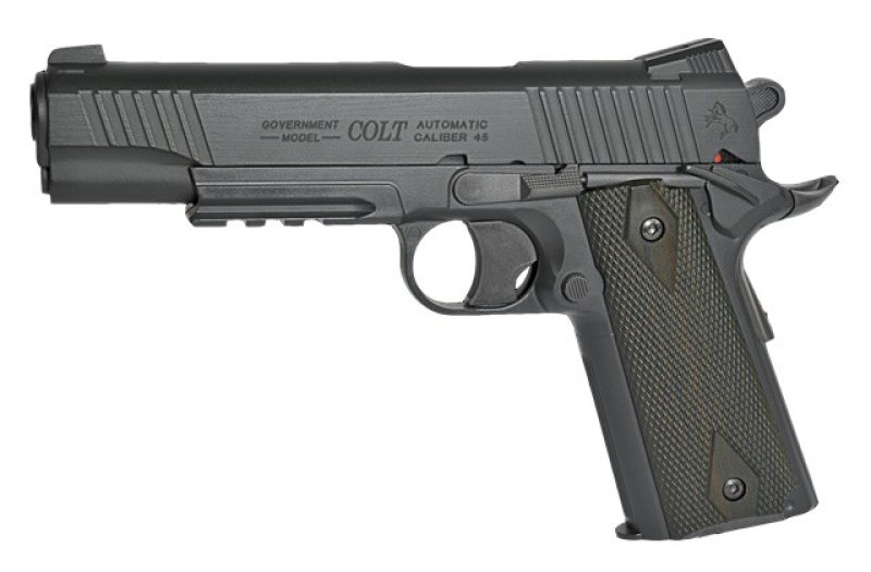 CyberGun airsoft pištola Colt 1911 Rail CO2 NBB  