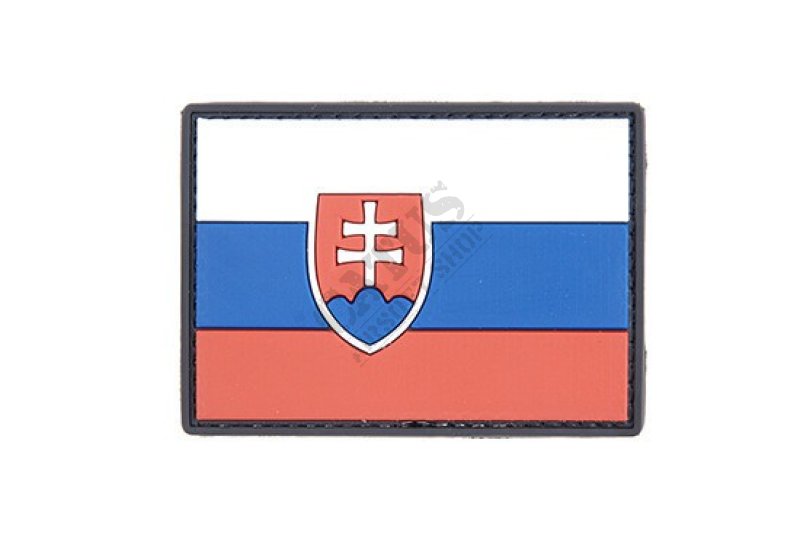 Velcro našitek 3D slovaška zastava  