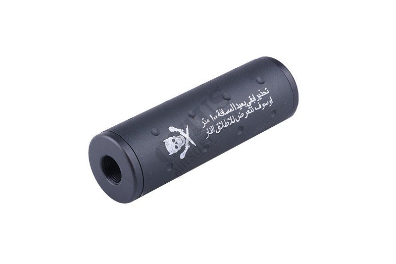 Airosft amortizer 110 × 35 mm WELL Black