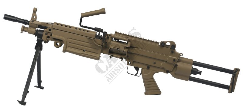 Cybergun airsoft pištola FN M249 PARA kovinska Temna zemlja 
