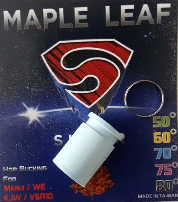 Airsoft Hop-up guma Super 70° Maple Leaf Modra 