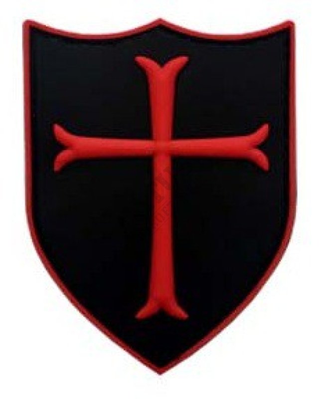 Velcro obliž 3D Templar Rdeča 