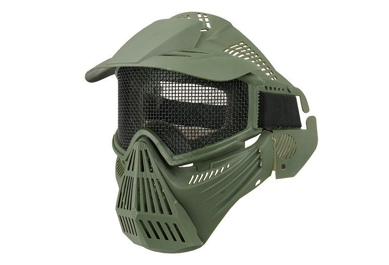 Maska Guardian mesh V1 Guerilla Tactical Oljka 