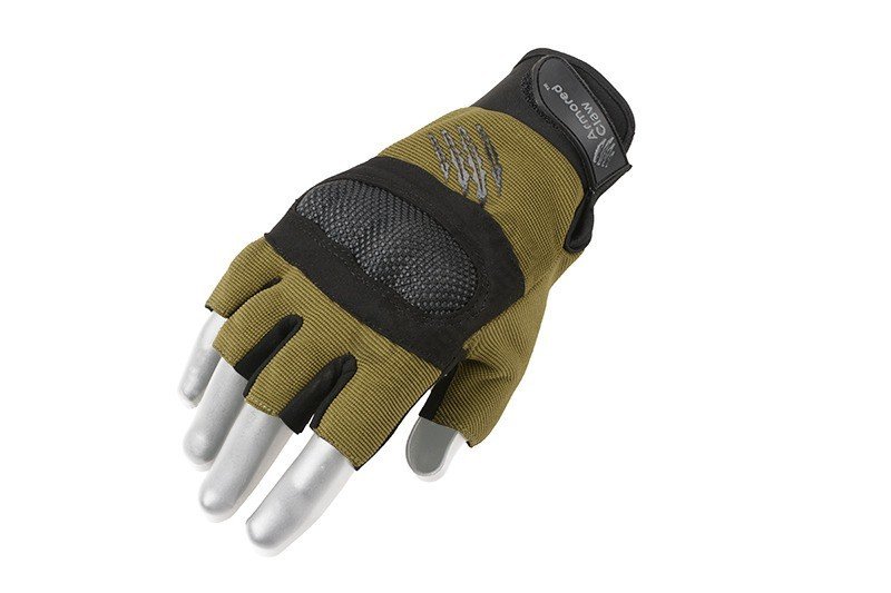 Shield Cut Armored Claw Tactical Gloves Oliva M