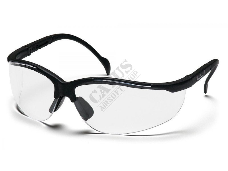 Pyramexova očala Venture II proti zamegljevanju črna