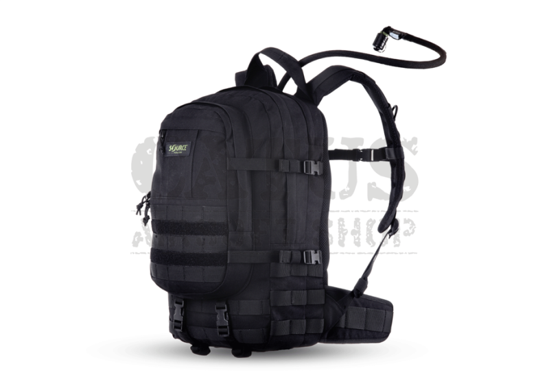 Taktikai hátizsák Assault 20L hidratációs tehercsomag SOURCE fekete