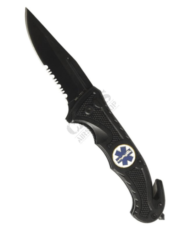 Nož RESCUE Mil-Tec Black