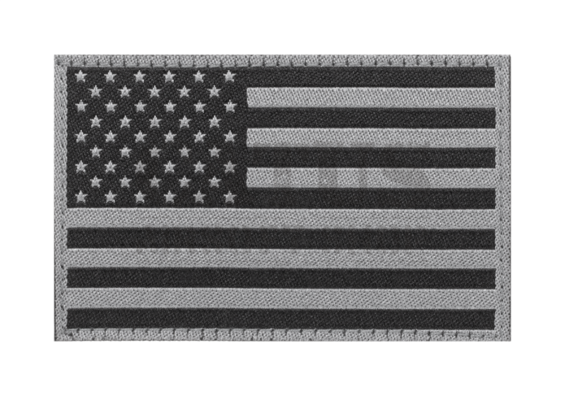 Velcro našitek Zastava ZDA Claw Gear Wolf Grey 
