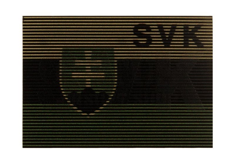 Velcro našitek Infrardeča odsevna dvojna SVK zastava Claw Gear Oljka 
