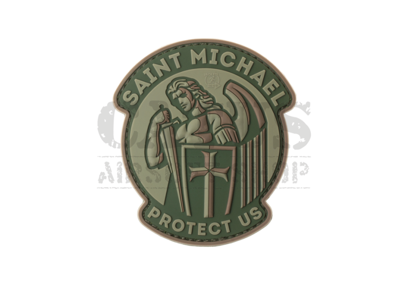 Velcro našitek 3D Saint Michael Oljka 