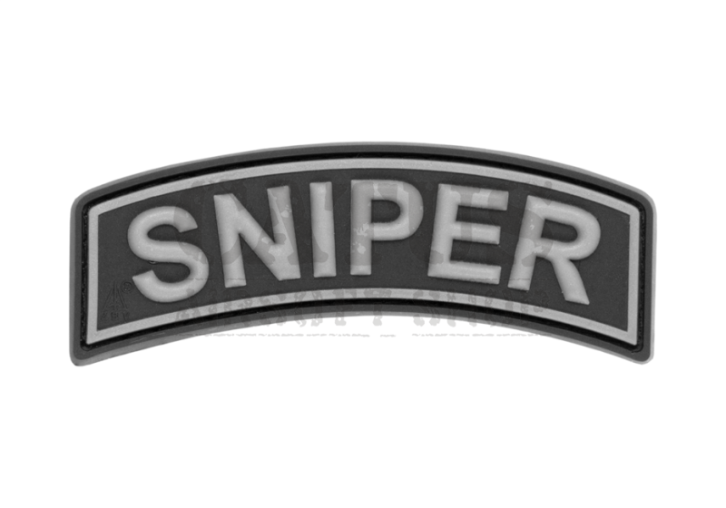Velcro obliž 3D Sniper Tab Črno-belo 