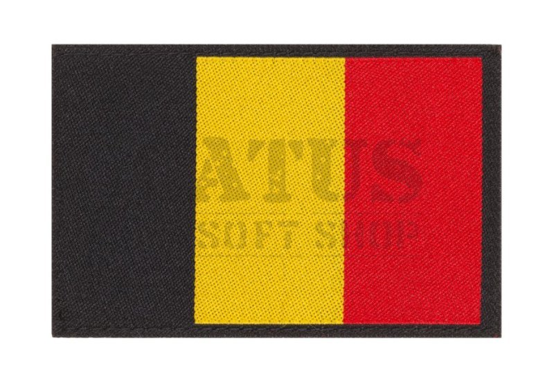 Velcro patch Belgium flag Color 
