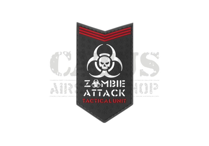 Velcro obliž 3D Zombie Attack Črno-belo 