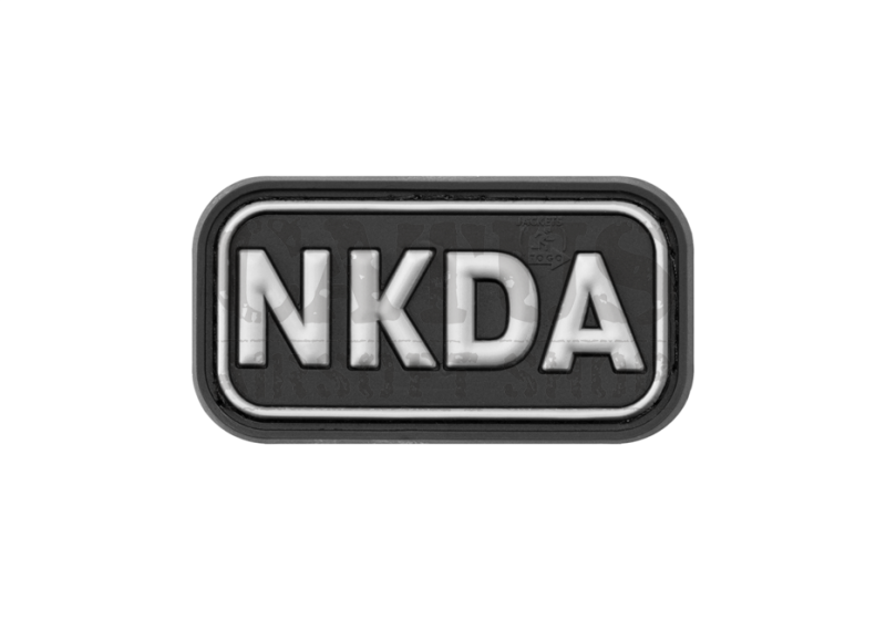 Velcro obliž 3D NKDA Črno-belo 