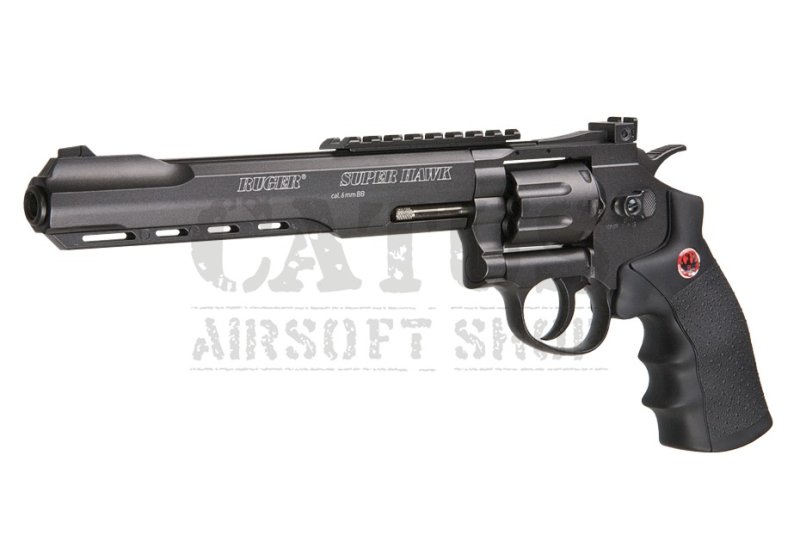 Umarex airsoft pištola NBB Ruger SuperHawk 8 Revolver Co2 Črna 