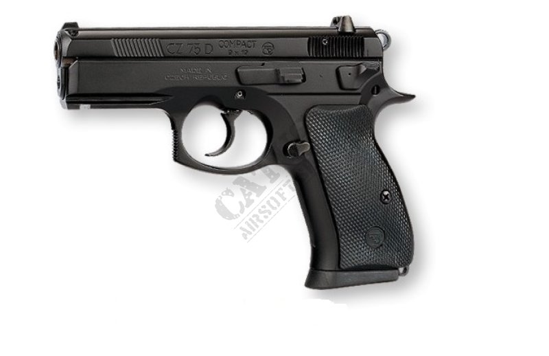 Pistolet manualny airsoftowy ASG CZ 75D Compact Spring  