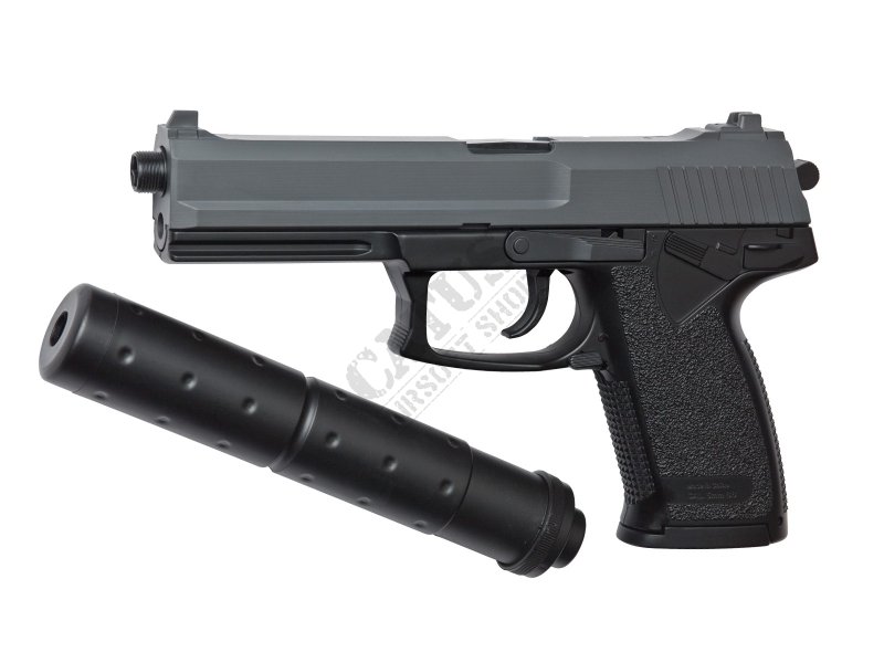 Manualna airsoft pištola ASG DL60 SOCOM Črna 