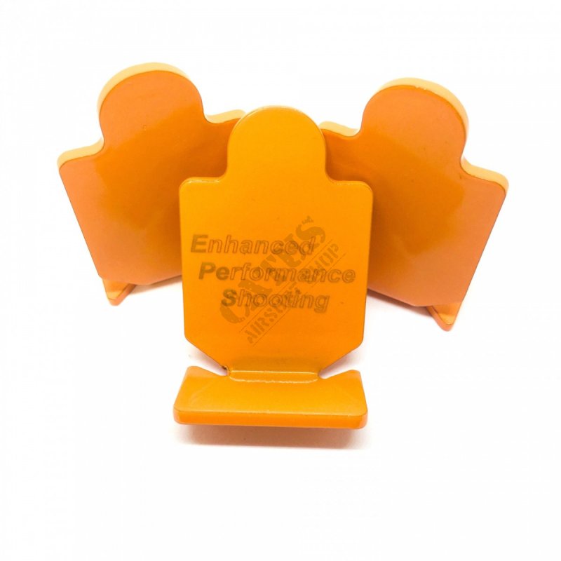 EPeS Airsoft tarča kovinska majhna 3 kosi oranžna