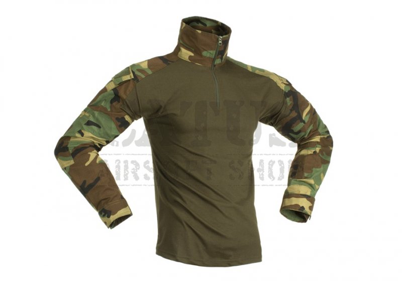 Taktična majica Combat Invader Gear Woodland M