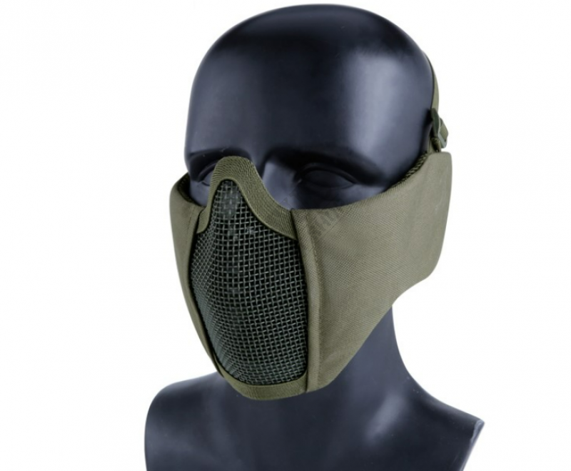 Battlefield Glory taktična mrežasta maska Delta Armory Oljka 