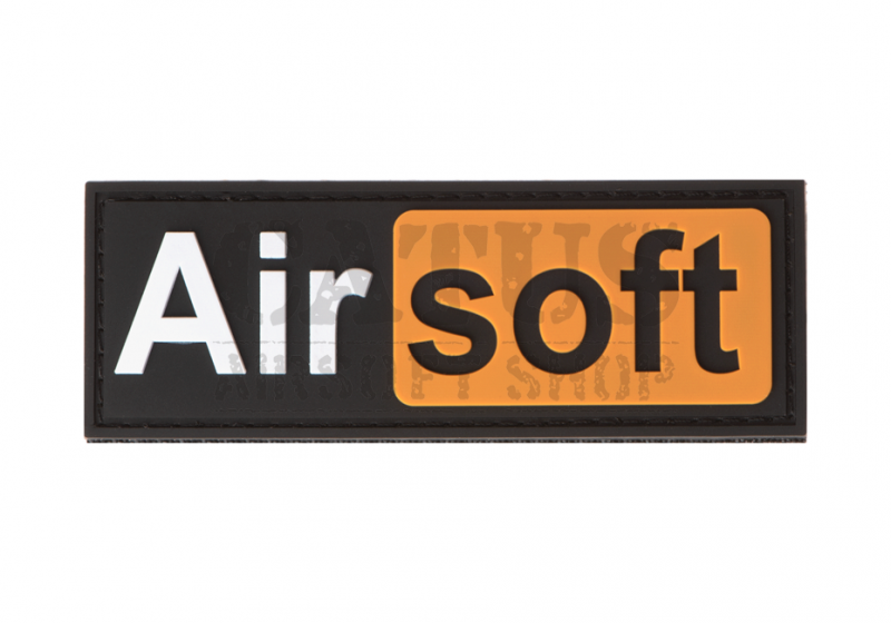 Airsoft Hub našitek  Airsoftlogy Črna 