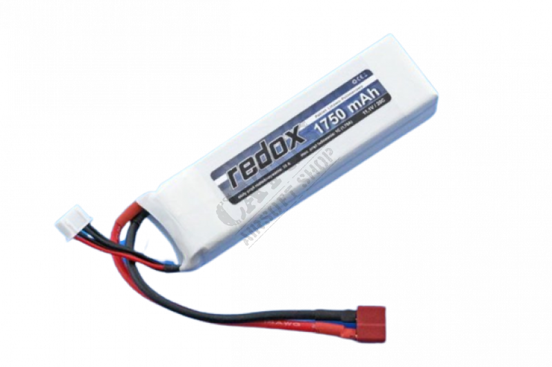 Airsoft baterija LiPo 1750 mAh 11,1V 20C Redox  