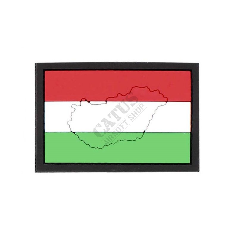 Velcro našitek 3D Madžarska zastava 101 INC  