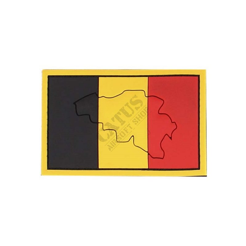 Velcro našitek 3D belgijska zastava 101 INC  