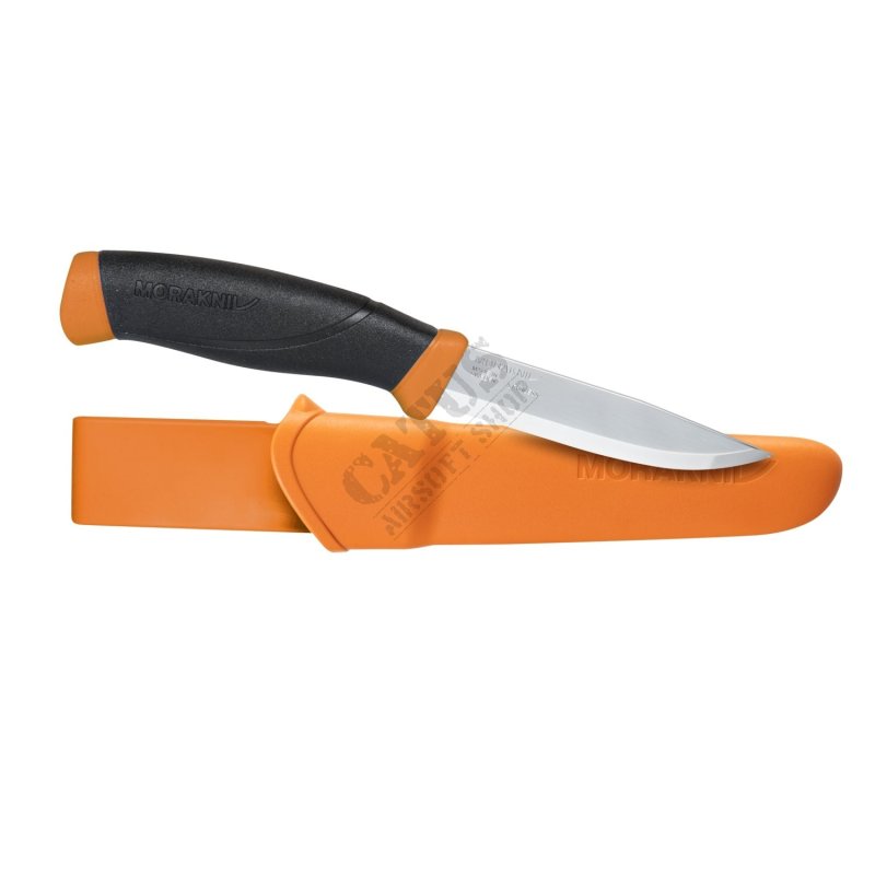 Družabni nož s fiksnim rezilom (S) Morakniv Oranžna 