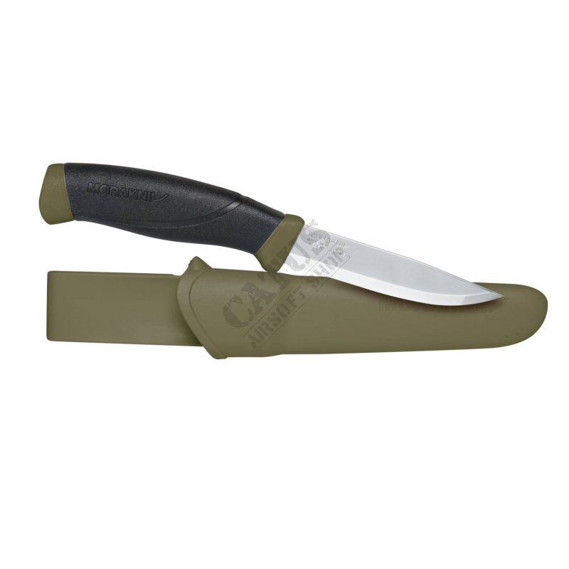 Couteau polyvalent à lame fixe Companion MG (S) Morakniv Olive-Noir 