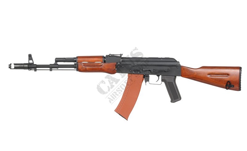 S&T Airsoft pištola AK-74N G3 Real Wood Črna in rjava 