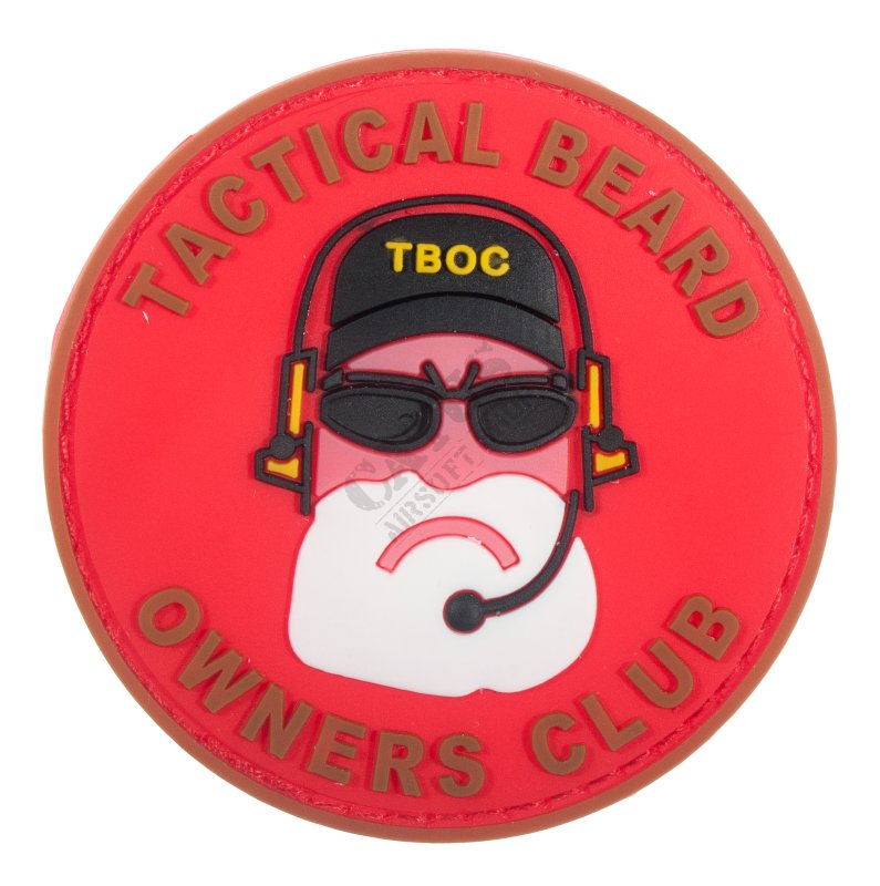 Velcro obliž 3D Tactical Beard Owners Club Delta Armory Rdeče-rjava 