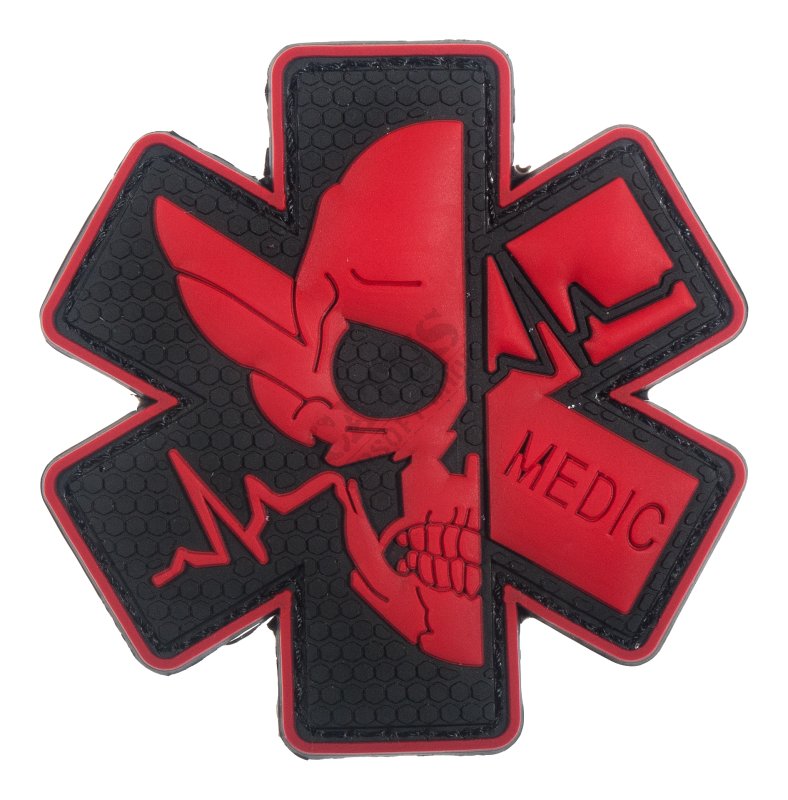 Velcro obliž 3D Medic Delta Armory Rdeča 