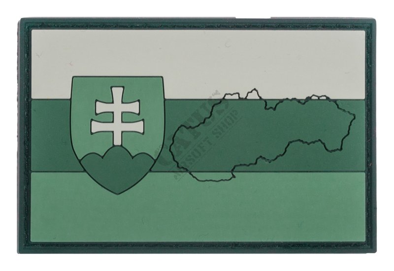 Velcro obliž 3D Slovaška zastava Delta Armory Oljka 
