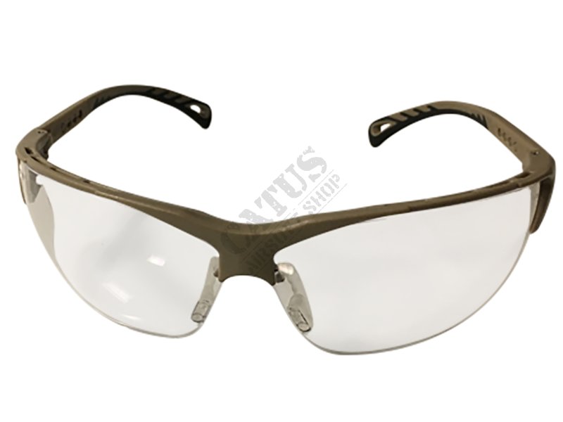 Zaščitna očala prozorna Strike Systems ASG Tan 