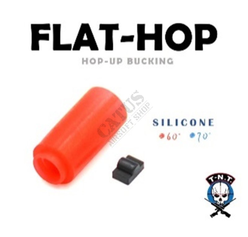 Airsoft silikonska Hop-Up guma FLAT-HOP 60° AEG TNT Tajvan Rdeča 
