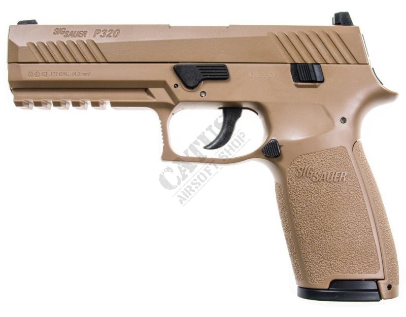 Zračna pištola Sig Sauer P320 4,5mm CO2 GBB Tan 