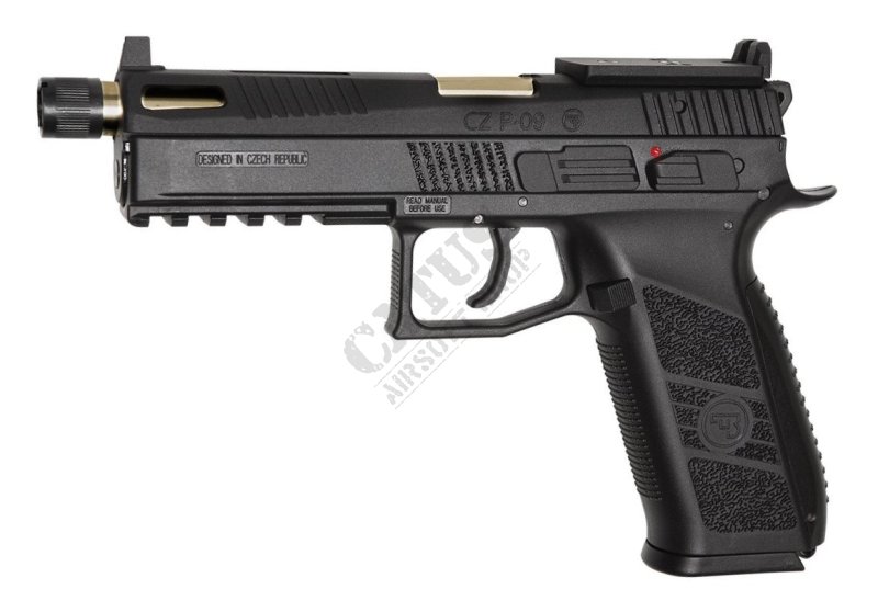 ASG airsoft pistol GBB CZ P-09 DUTY Co2  