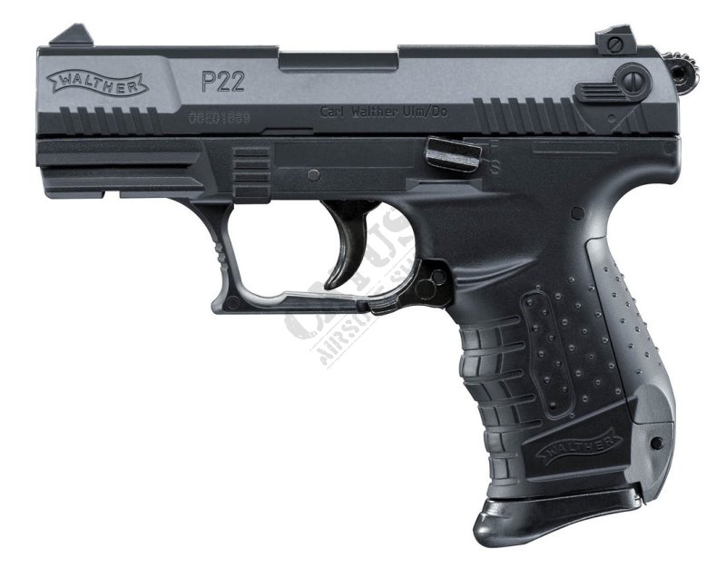 Priročnik za airsoft pištolo Umarex P22 Črna 