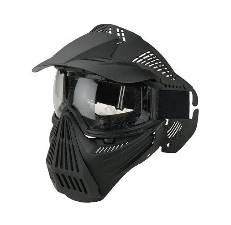 Steklena maska Guardian v.2 Guerilla Tactical Črna 
